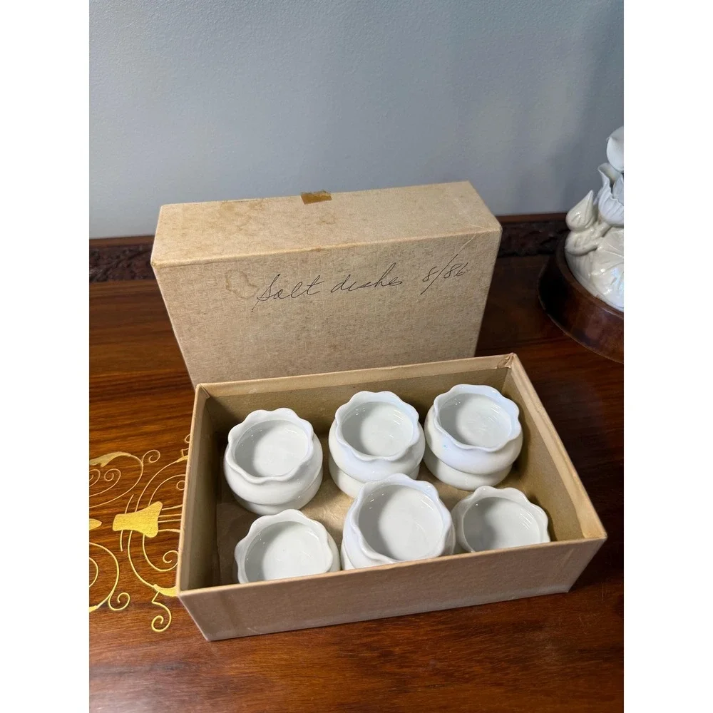 Antique Royal Austria‎ Salt Cellars Set of 10 c.1900